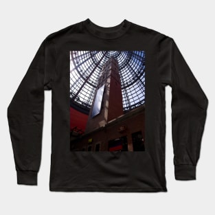 Melbourne's Iconic Shot Tower & Glass Roof Long Sleeve T-Shirt